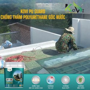 Chống Thấm Bằng Polyurethane gốc nước  1 xưr lý bề mặt gạch